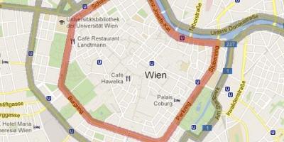Vienne 7ème arrondissement de la carte