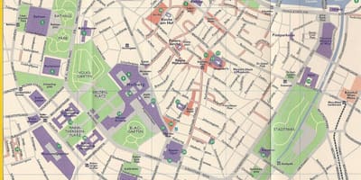 Carte des magasins à Vienne 