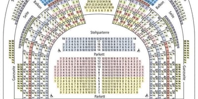 Opéra de vienne de la carte