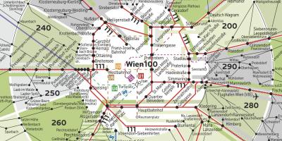 Wien zone 100 carte